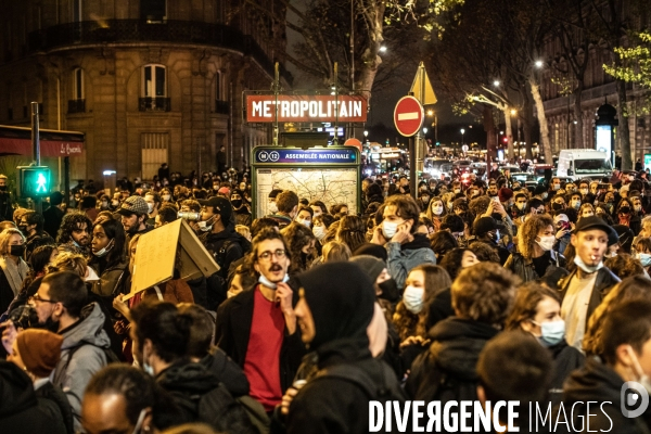 Manifestation contre le projet de loi  Securité Globale 