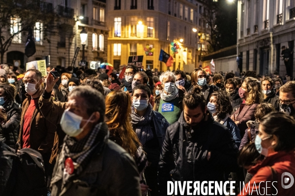 Manifestation contre le projet de loi  Securité Globale 