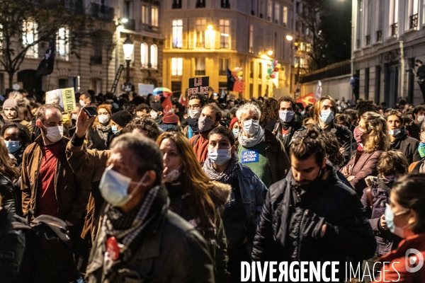 Manifestation contre le projet de loi  Securité Globale 