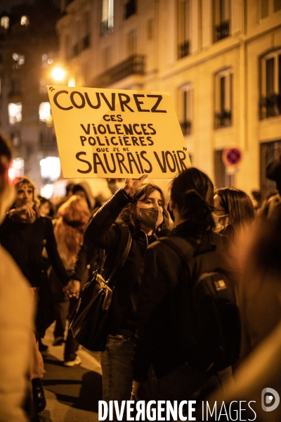 Manifestation contre le projet de loi  Securité Globale 