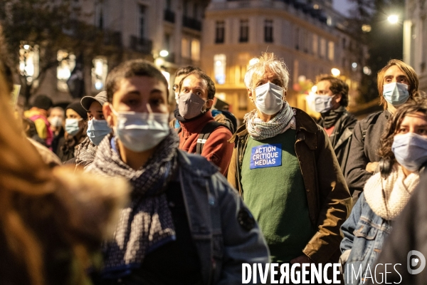 Manifestation contre le projet de loi  Securité Globale 