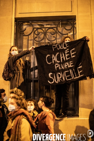 Manifestation contre le projet de loi  Securité Globale 