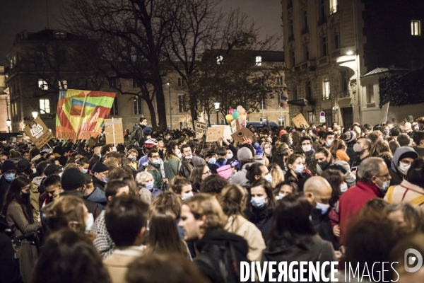 Manifestation contre la loi  sécurité globale 