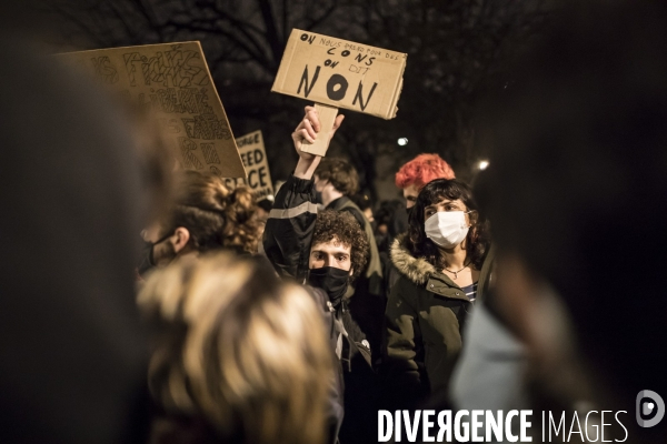 Manifestation contre la loi  sécurité globale 