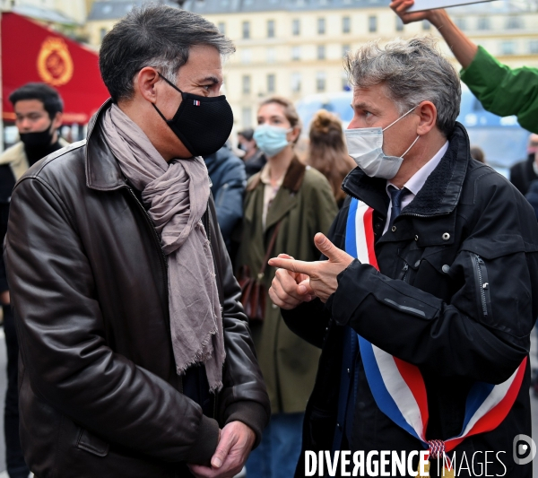 Manifestation contre le projet de loi Securité Globale