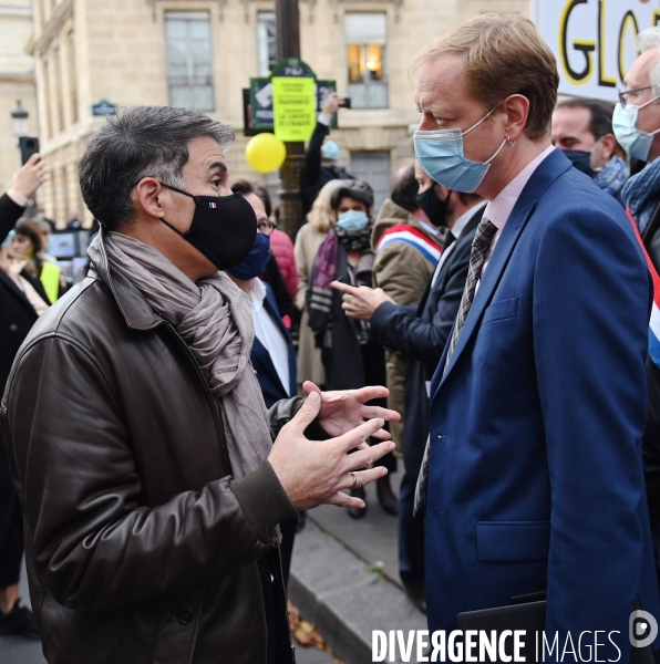 Manifestation contre le projet de loi Securité Globale