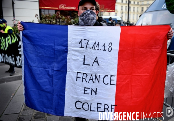 Manifestation contre le projet de loi Securité Globale