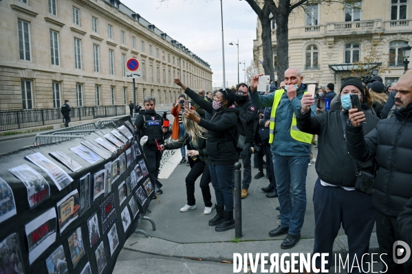 Manifestation contre le projet de loi Securité Globale