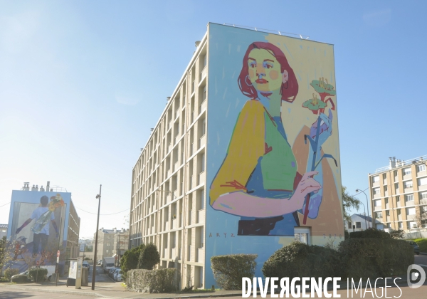 A versailles, le quartier jussieu accueille un musee street art a ciel ouvert