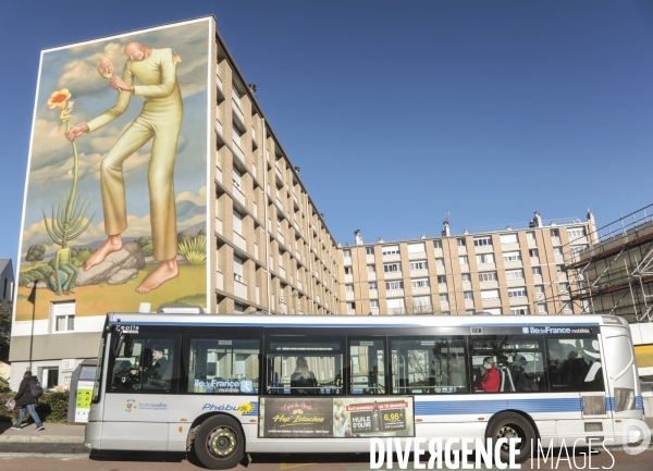 A versailles, le quartier jussieu accueille un musee street art a ciel ouvert