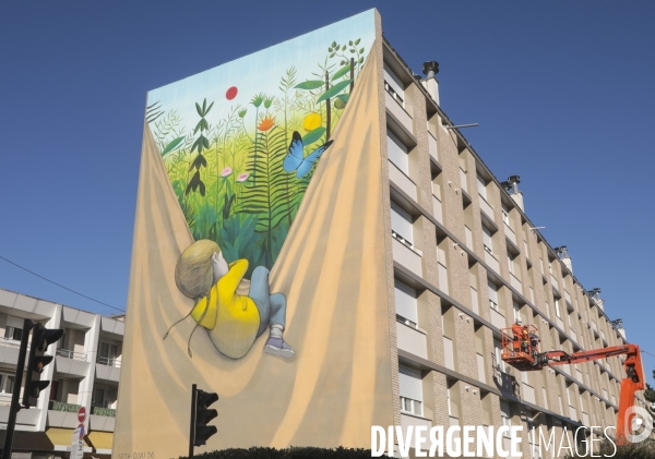 A versailles, le quartier jussieu accueille un musee street art a ciel ouvert