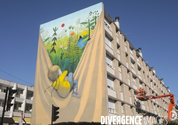 A versailles, le quartier jussieu accueille un musee street art a ciel ouvert