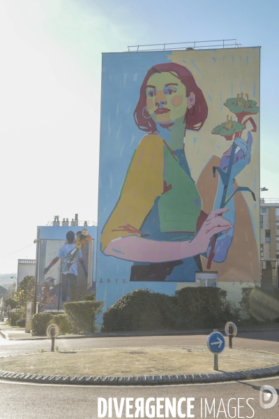 A versailles, le quartier jussieu accueille un musee street art a ciel ouvert