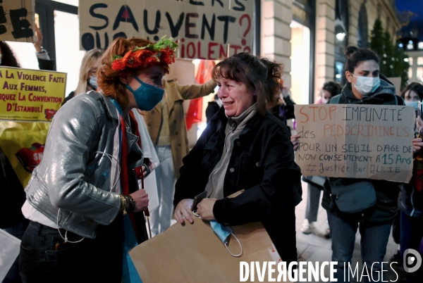 Rassemblement pour demander justice pour Julie