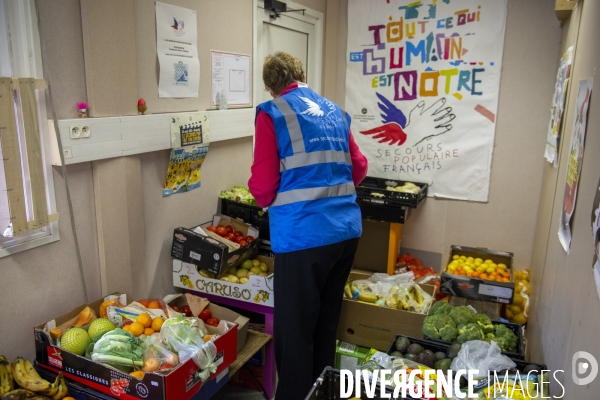 Distribution alimentaire pendant le confinement