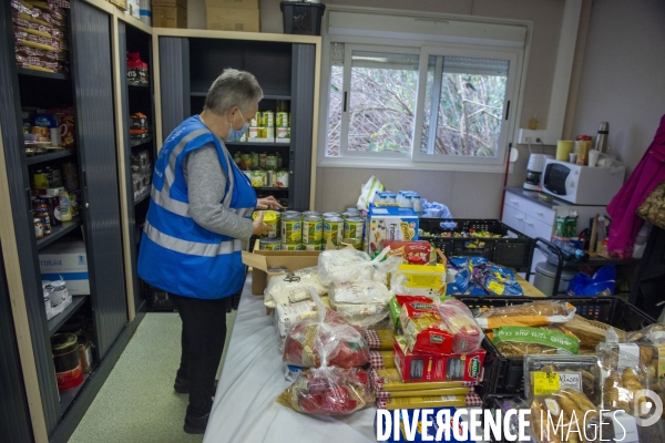 Distribution alimentaire pendant le confinement