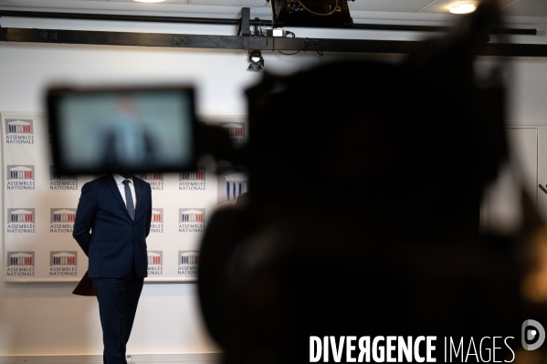 Assemblée nationale. Conférence de presse LREM