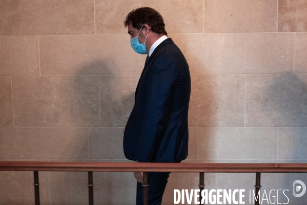 Assemblée nationale. Conférence de presse LREM