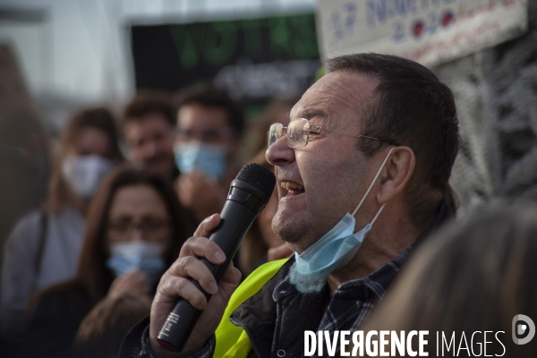 Deuxième manifestation contre la proposition de loi de « sécurité globale » à Marseille
