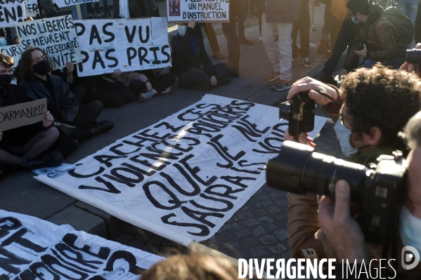Manifestation contre l article 24