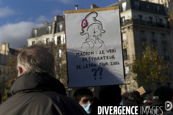 Manifestation contre l article 24