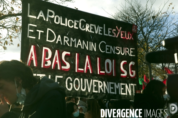 Manifestation contre l article 24