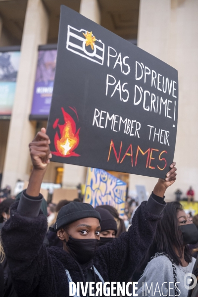 Manifestation contre la loi  sécurité globale 