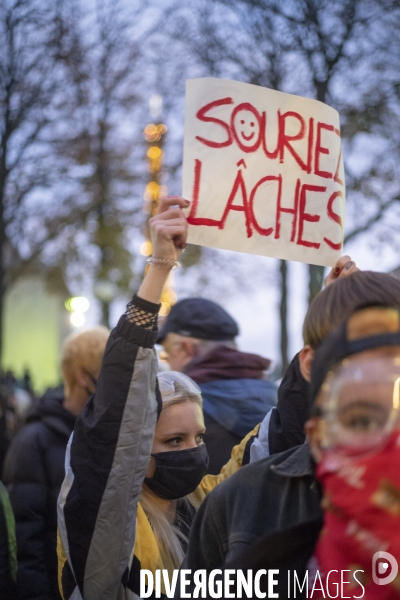 Manifestation contre la loi  sécurité globale 