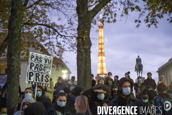 Manifestation contre la loi  sécurité globale 