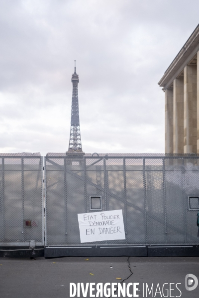 Manifestation contre la loi  sécurité globale 