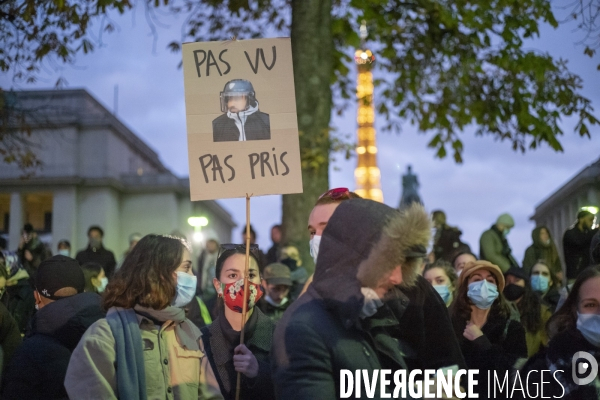 Manifestation contre la loi  sécurité globale 