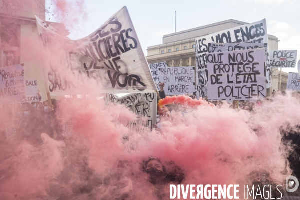 Manifestation contre la loi  sécurité globale 