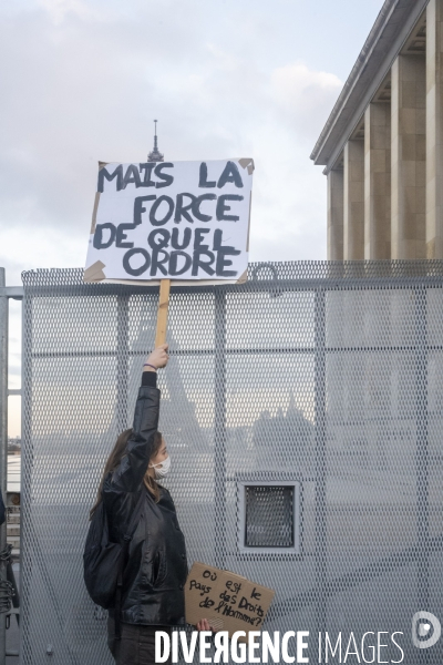 Manifestation contre la loi  sécurité globale 