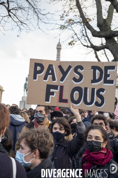 Manifestation contre la loi  sécurité globale 