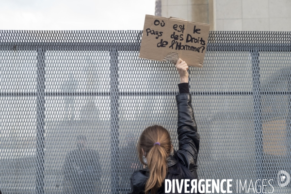 Manifestation contre la loi  sécurité globale 