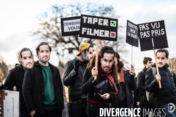 Manifestation #2 contre la loi  Securité Globale 