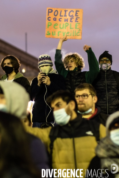 Manifestation #2 contre la loi  Securité Globale 