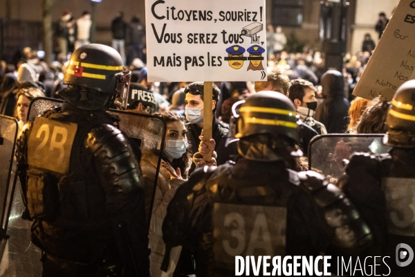 Manifestation #2 contre la loi  Securité Globale 