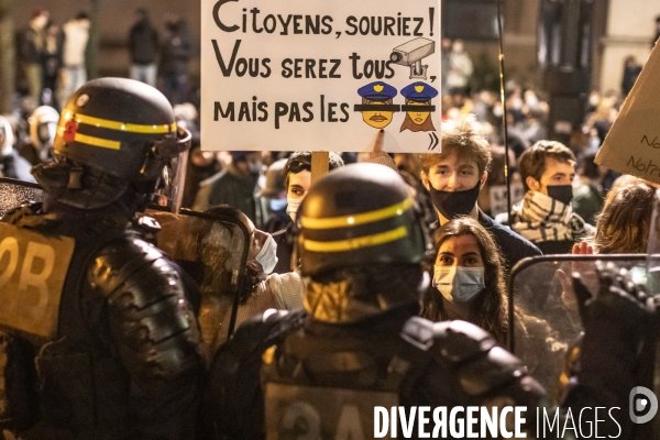 Manifestation #2 contre la loi  Securité Globale 