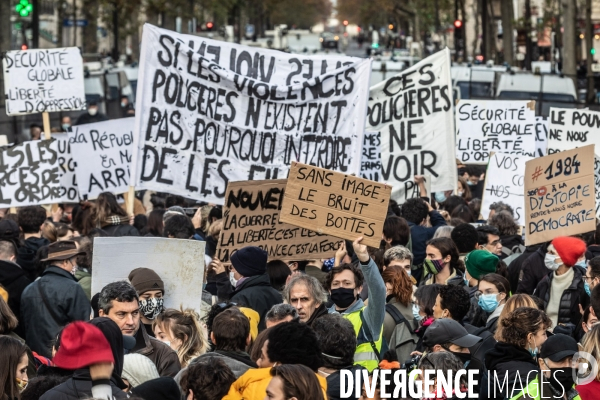 Manifestation #2 contre la loi  Securité Globale 