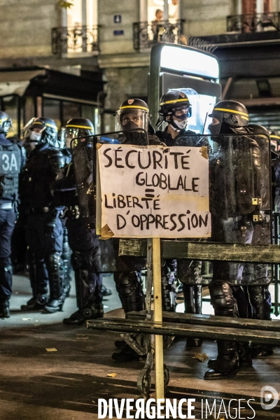 Manifestation #2 contre la loi  Securité Globale 