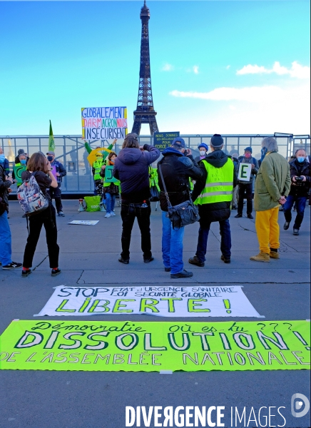 Manifestation contre le projet de loi sur la sécurité globale