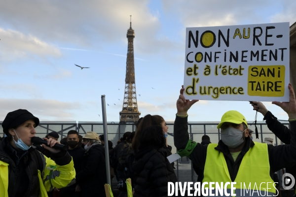 Manifestation à Paris contre la loi Sécurité globale. Demonstrate against The global security law.
