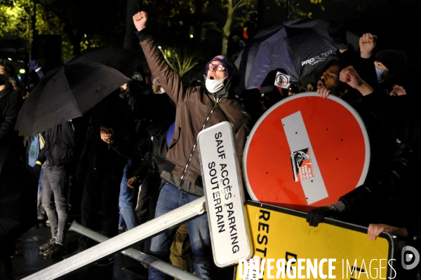 ManifestationÊ  ParisÊcontreÊlaÊloi Sécurité globale. Demonstrate against The global security law.