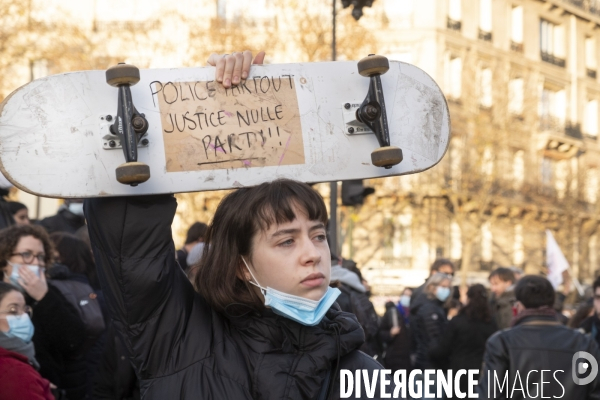 Rassemblement contre la loi Sécurité Globale