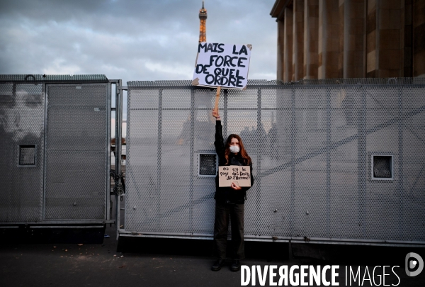Rassemblement contre la loi de securite globale