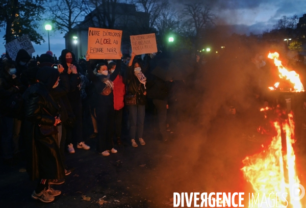 Rassemblement contre la loi de securite globale