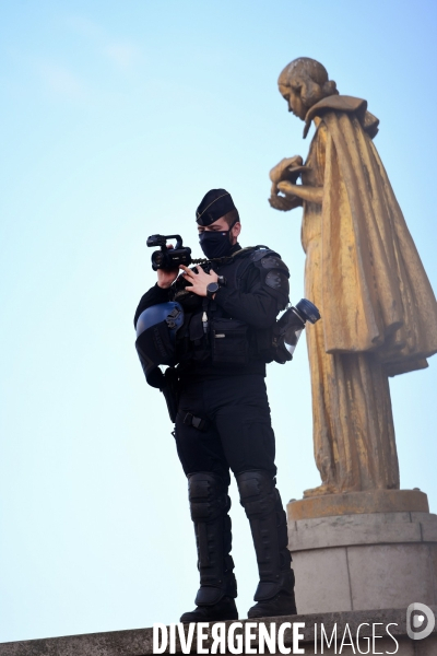 Rassemblement contre la loi de securite globale