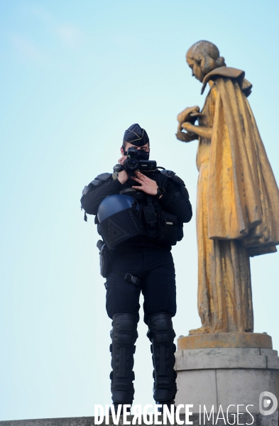 Rassemblement contre la loi de securite globale