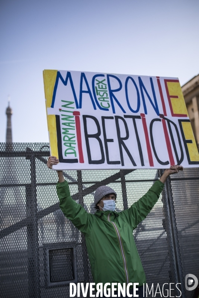 Manifestation contre la loi  sécurité globale  21112020